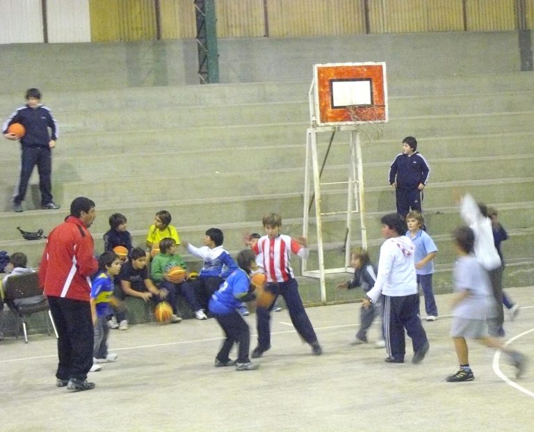 Independiente de Avellaneda participa de un encuentro de minibasquet