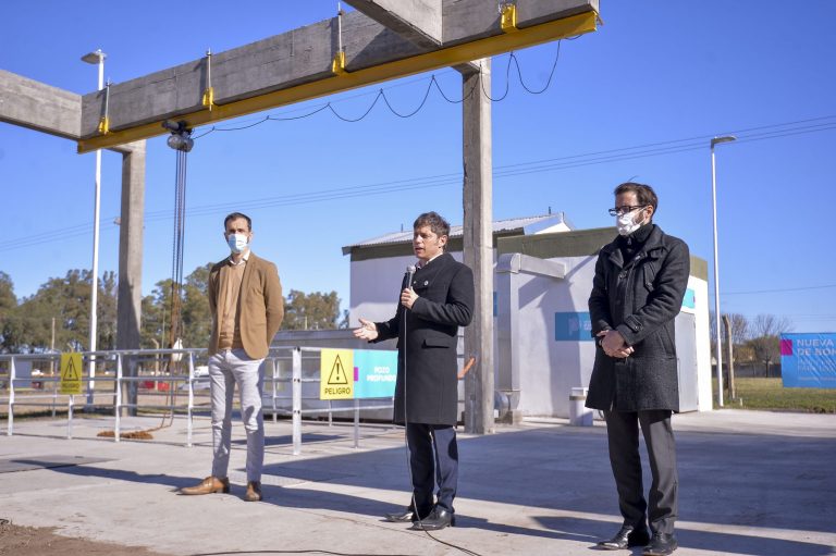 Se puso en marcha la nueva estación central de bombeo cloacal de Junín