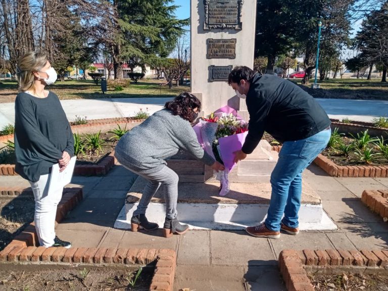 Mariano Barroso encabezó un sencillo acto al conmemorarse el 110 aniversario de la fundación de Dudignac