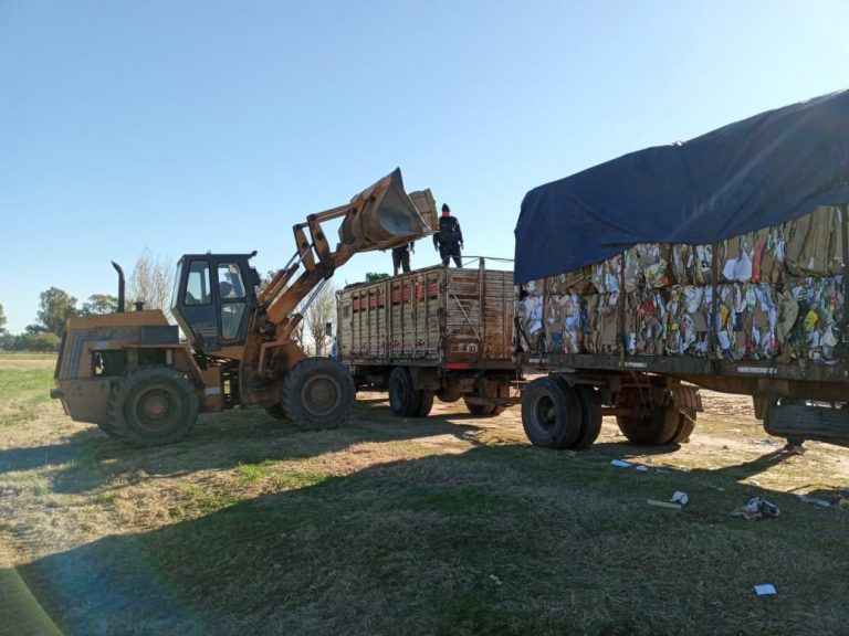 En Pehuajó se recuperarón 20 toneladas de residuos reciclables