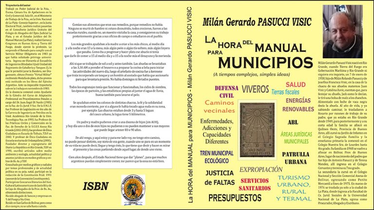 Colaborador de Cadena Nueve presenta un libro sobre temas municipales