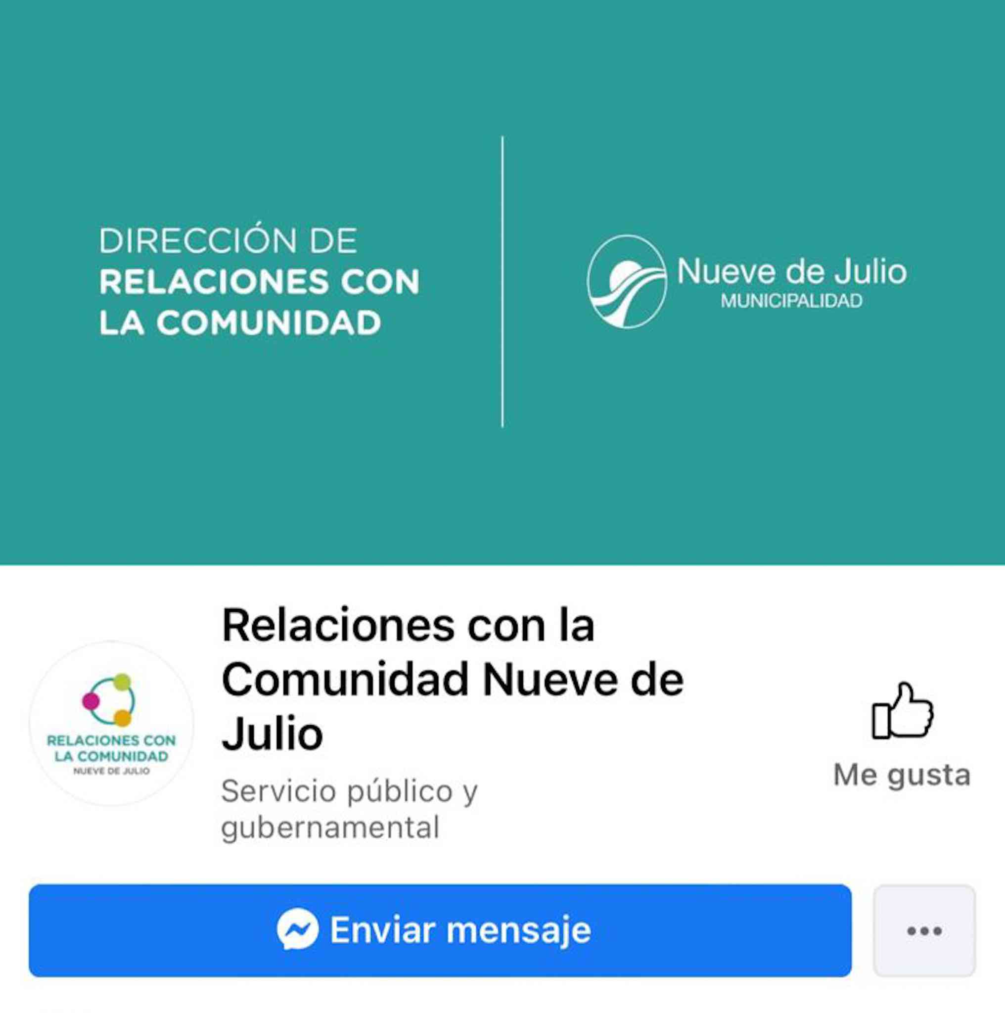 Facebook “Relaciones con la Comunidad Nueve de Julio” | Cadena Nueve -  Diario Digital