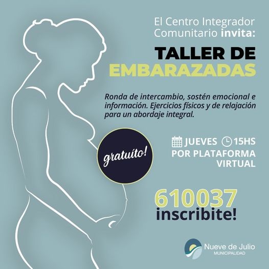 Se realiza un taller para embarazadas en el Centro Integrador Comunitaria |  Cadena Nueve - Diario Digital