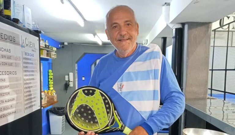 Nuevejuliense con raíces en Facundo Quiroga es campeón de paddle a los 64 años