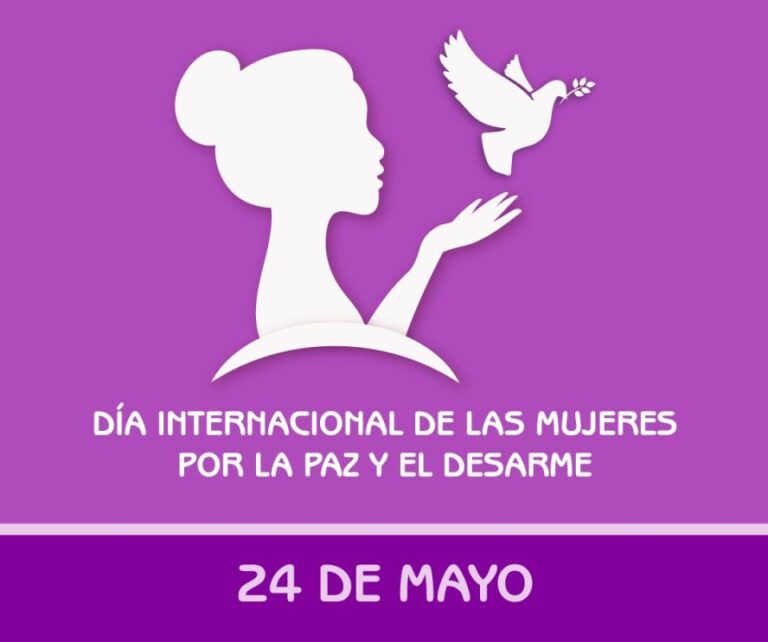 Día Internacional de las Mujeres por la Paz y el Desarme Cadena Nueve