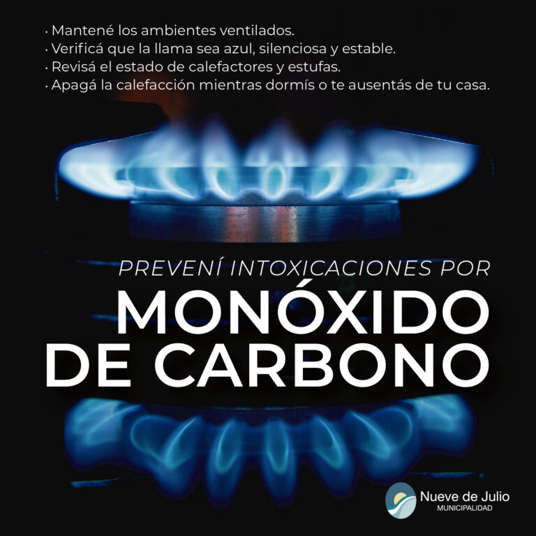 Prevención de intoxicaciones con monóxido de carbono 