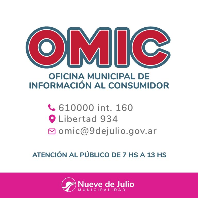 Consideraciones de la Oficina Municipal de Información al Consumidor