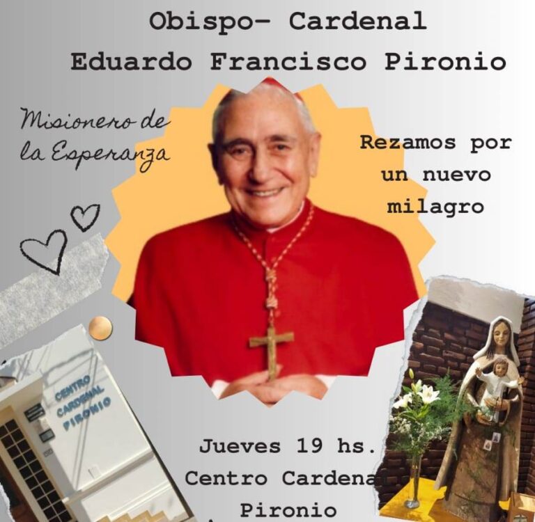 En el Centro Cardenal Pironio se reza el rosario por otro milagro del nuevejuliense