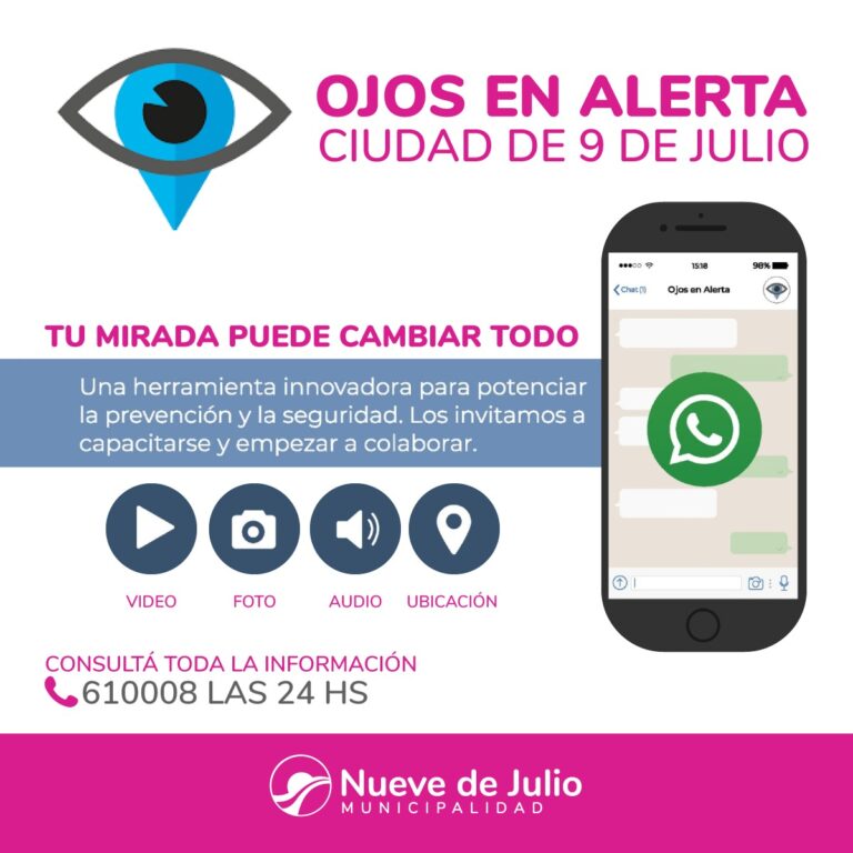 Más vecinos se sumaron en ‘Ojos en Alerta’