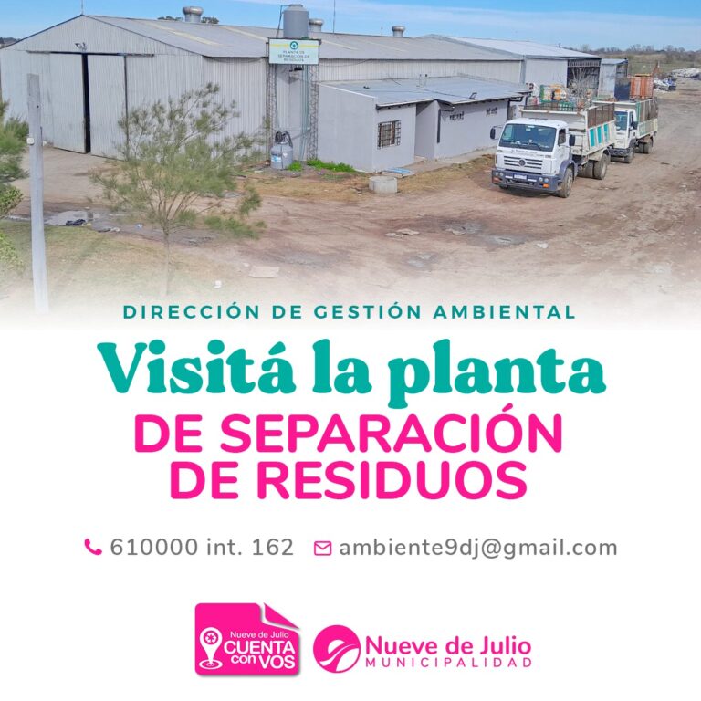 Esta abierta la convocatoria para visitar la planta de separación de residuos