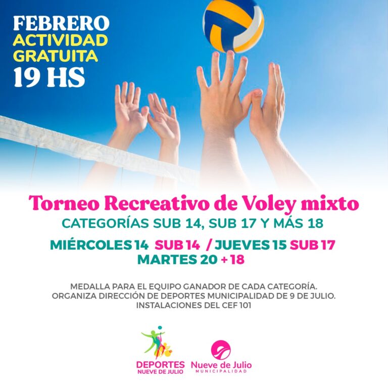 Se convoca a jugar en Torneo Recreativo Mixto