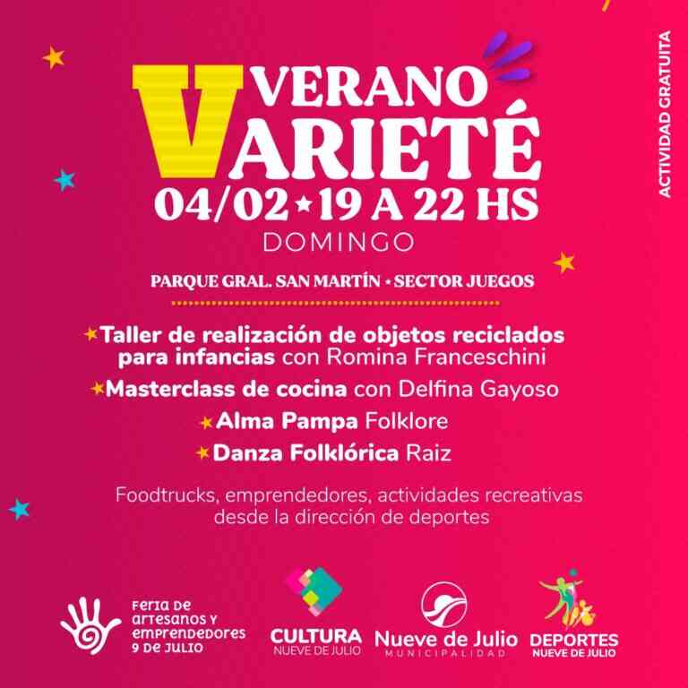 Este domingo comienza ‘Verano Varieté’