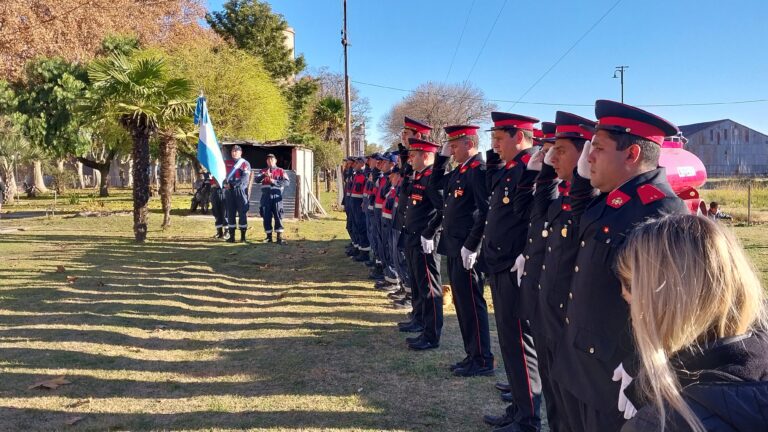 Bomberos voluntarios de Patricios celebraron su día en la localidad