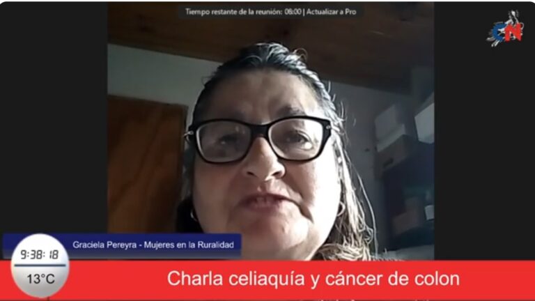 Mujeres en la ruralidad: jornada de charla con profesional de la salud