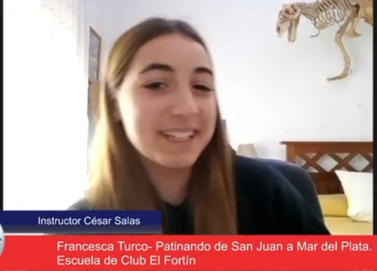 Joven patinadora de El Fortín espera competir en Mar del Plata