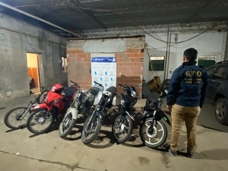 Operativo contra encuentros clandestinos de motos en Pehuajó