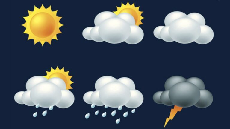 La semana comienza con descenso de temperaturas y lluvias aisladas