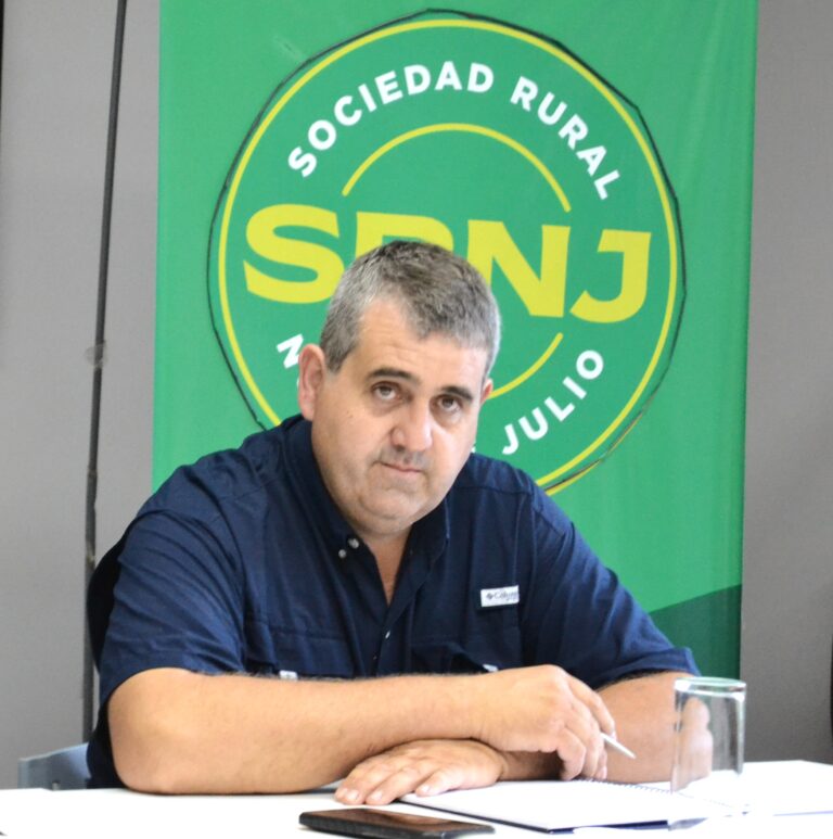 Hugo Enríquez es el nuevo presidente de Sociedad Rural de Nueve de Julio