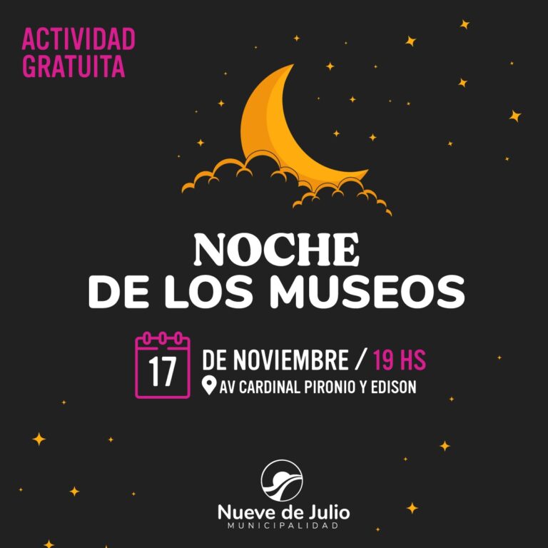 Conociendo el Patrimonio Cultural y Artístico de la Ciudad: Se desarrolla este domingo “La Noche de los Museos”