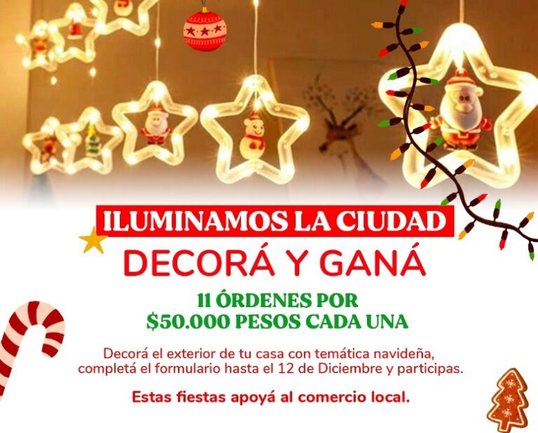 Proponen iluminar la ciudad para navidad